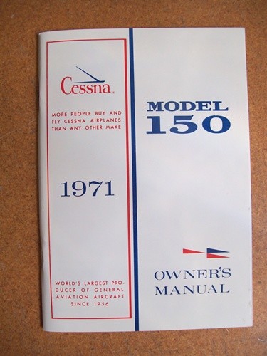 Cessna 150l owners manual